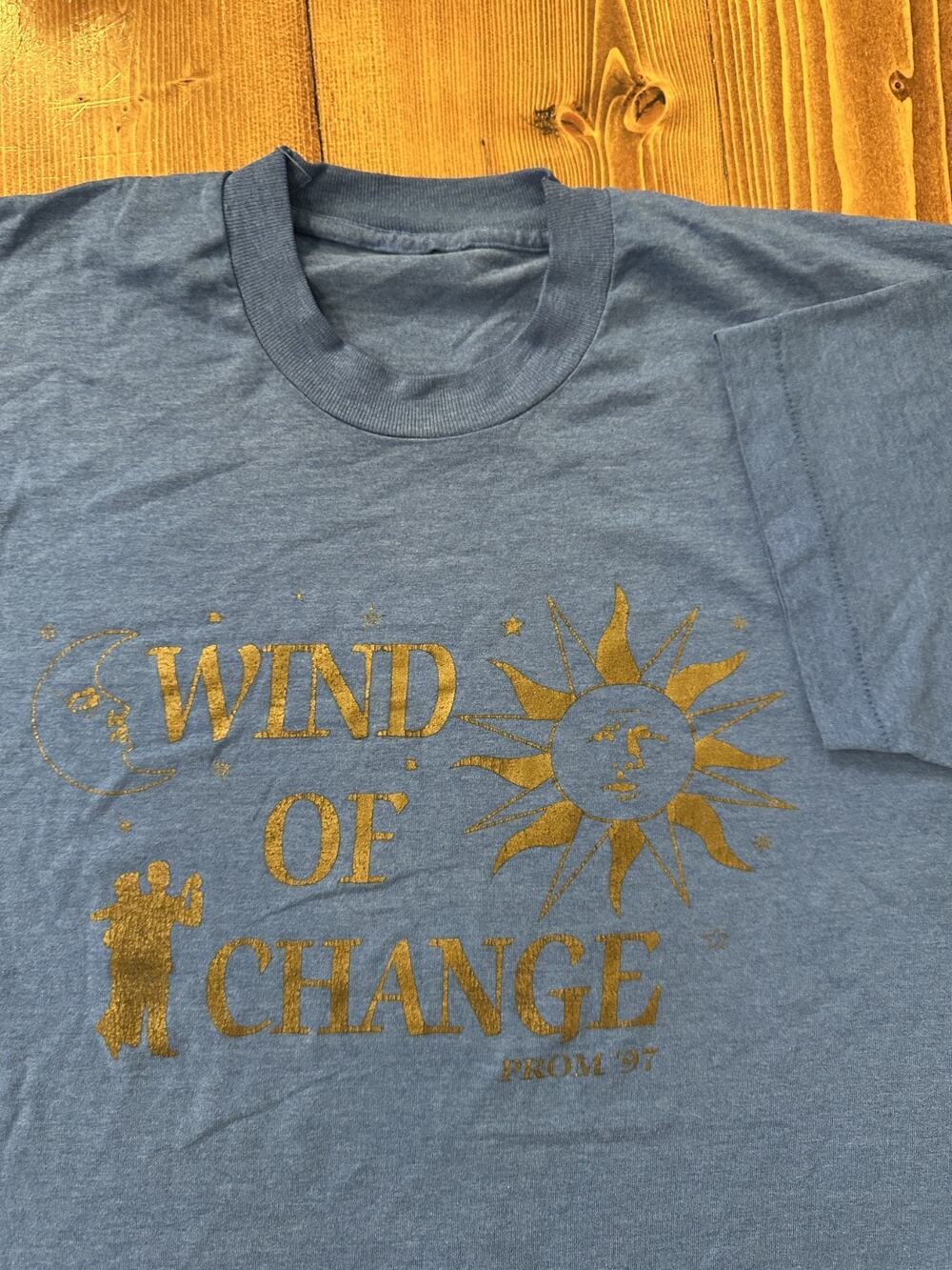 Vintage Winds Of Change 1997 Prom Music T-Shirt Size XL Single Stitch Tee